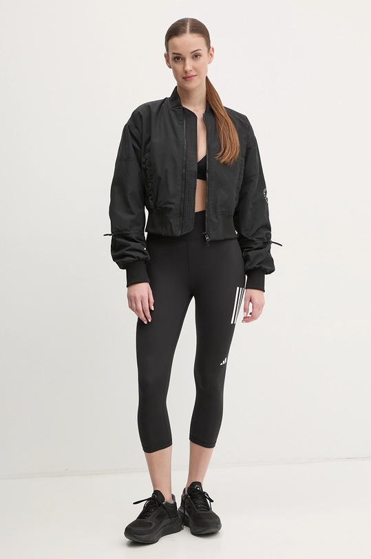 adidas by Stella McCartney jacheta de antrenament JF6030 negru SS25