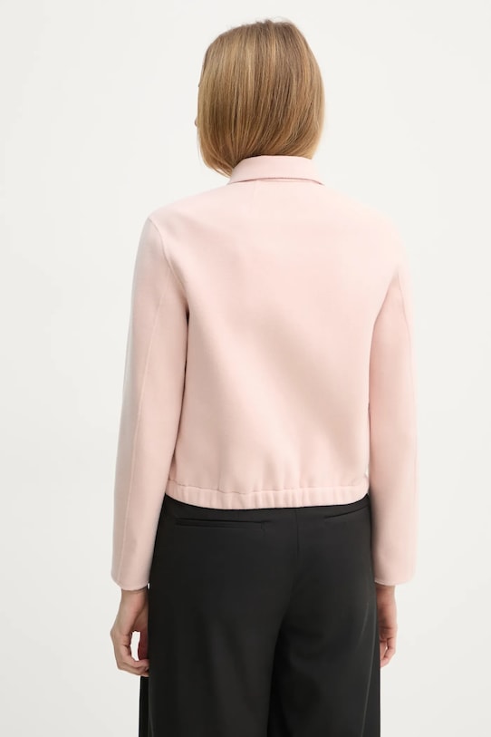 Îmbrăcăminte Theory geaca de lana O1101402 roz