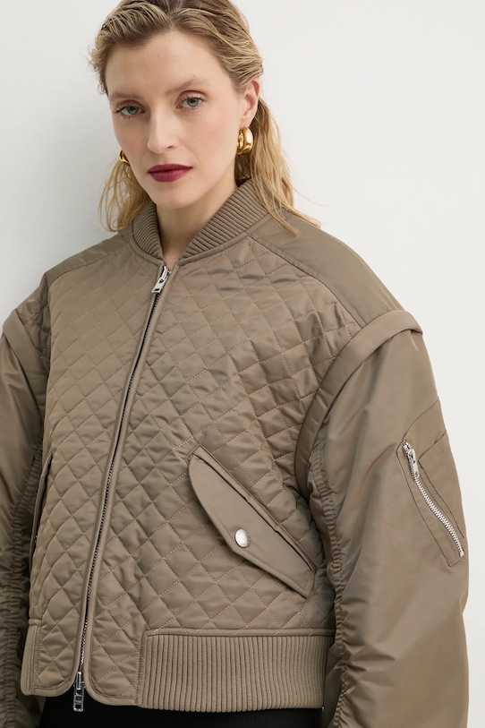 Яке бомбър Stand Studio Kezia зелен 66377.8669