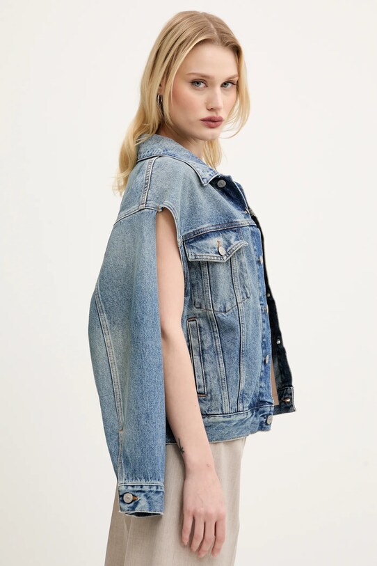MM6 Maison Margiela denim jacket blue S52AM0308.M30018