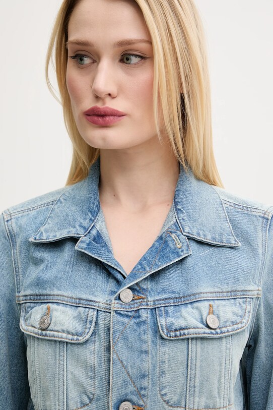 Джинсова куртка MM6 Maison Margiela блакитний S52AM0316.M30019