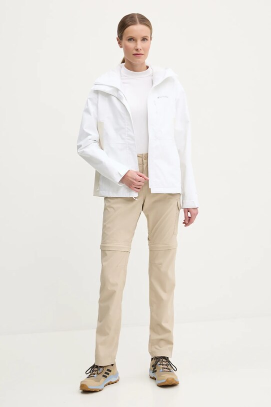 Columbia jacheta de exterior Hikebound 2086984 alb SS25