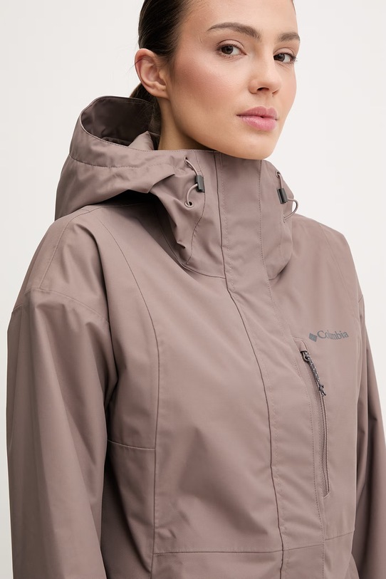 Columbia kurtka outdoorowa Hikebound brązowy 2086984