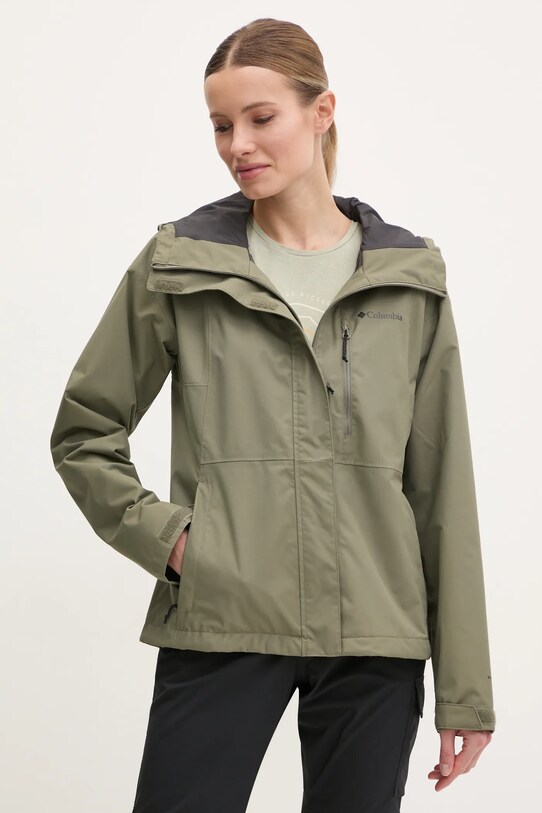 Куртка outdoor Columbia Hikebound с подкладкой зелёный 2086984