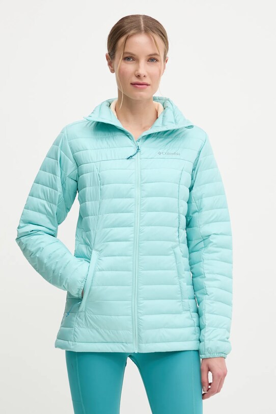 Columbia kurtka sportowa Silver Falls II bez kaptura turkusowy 2098682