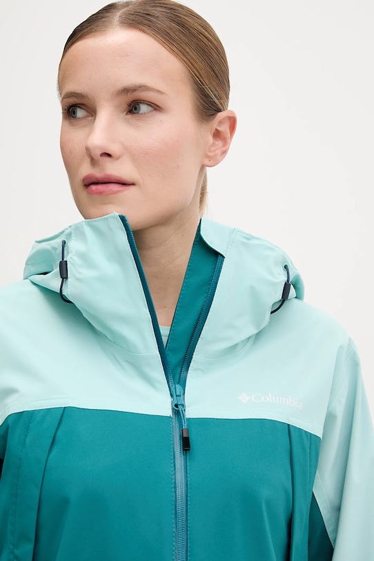 Columbia jachetă de exterior Boulder Falls turcoaz 2116302