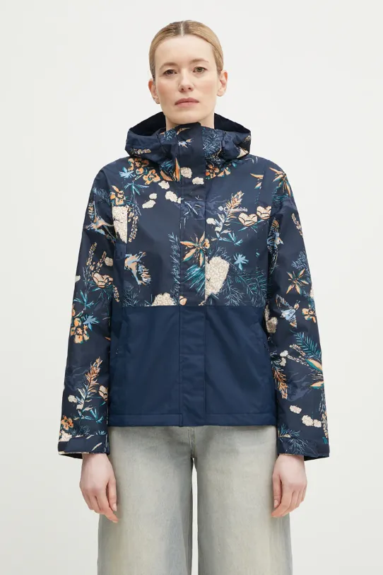 Columbia kurtka outdoorowa Hikebound pozostałe granatowy 2116334