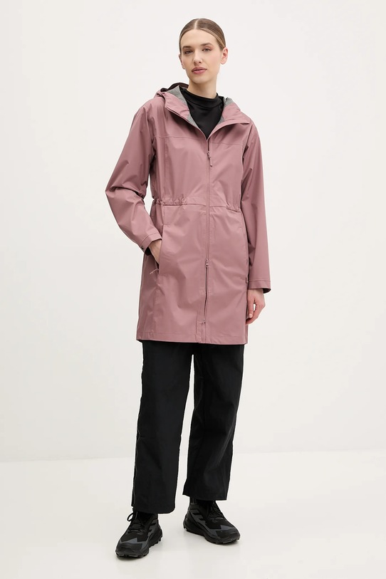 Columbia jacheta de exterior Weekend Adventure 2116374 roz SS25