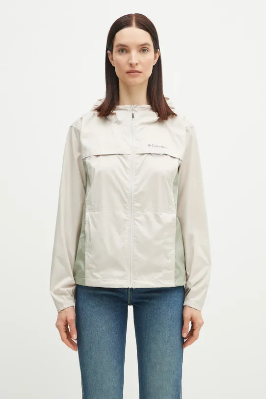 Columbia kurtka outdoorowa Crested Canyon Windbreaker pozostałe beżowy 2116481