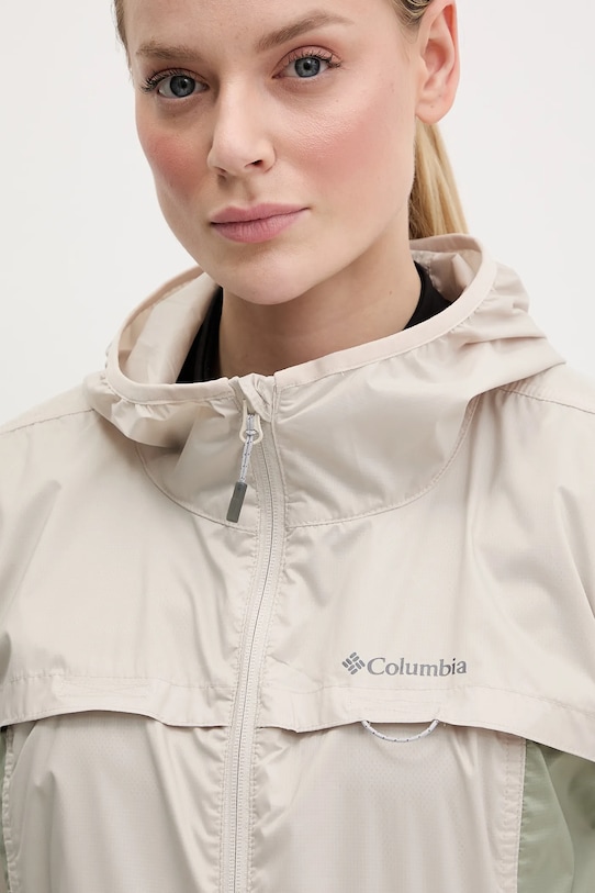 Columbia jachetă de exterior Crested Canyon Windbreaker bej 2116481