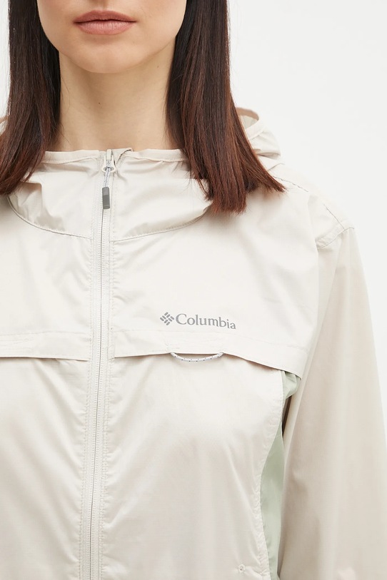 Columbia kurtka outdoorowa Crested Canyon Windbreaker beżowy 2116481