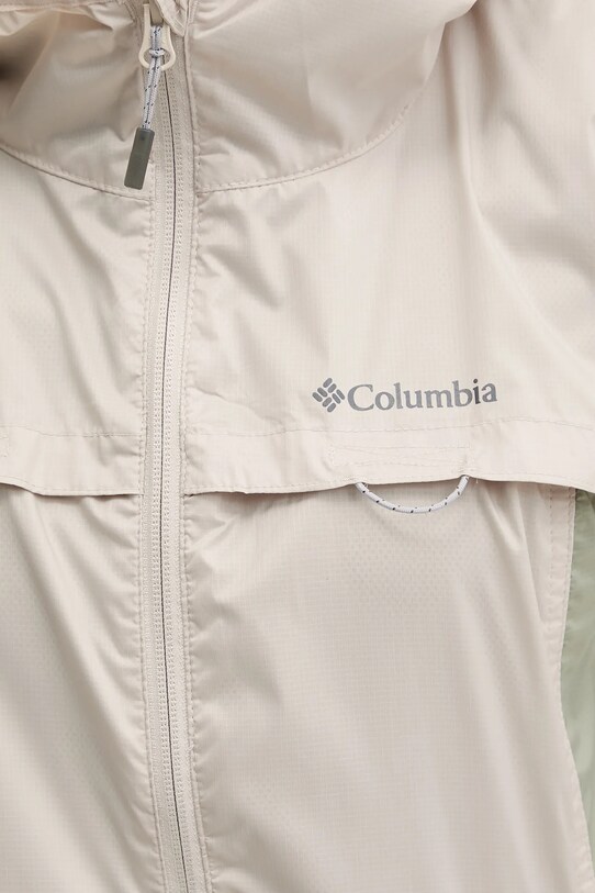 Columbia kurtka outdoorowa Crested Canyon Windbreaker 2116481 beżowy