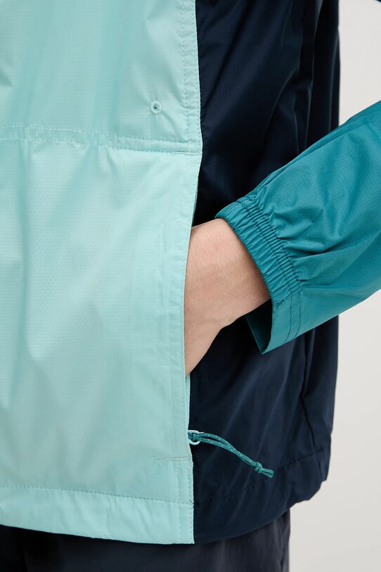 Columbia jachetă de exterior Crested Canyon Windbreaker 2116481 turcoaz