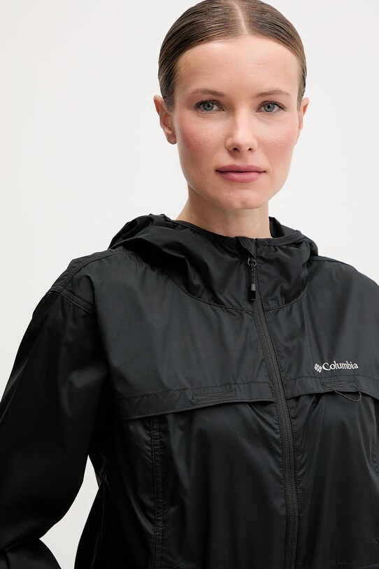 Columbia kurtka outdoorowa Crested Canyon Windbreaker czarny 2116481