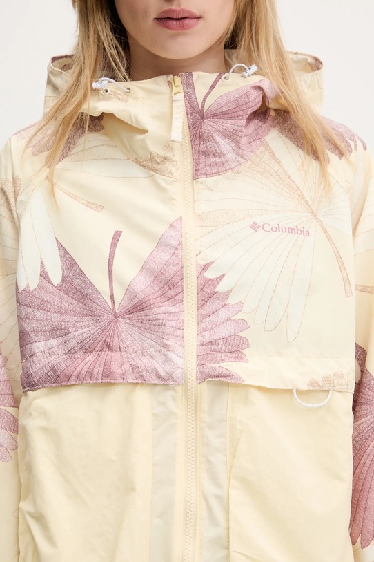 Columbia kurtka outdoorowa Spire Valley żółty 2116491