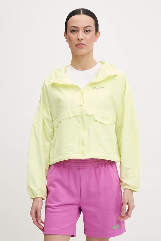 Columbia kurtka trekkingowa damska Spire Valley żółty 2116501