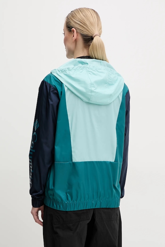 Îmbrăcăminte Columbia windbreaker Lily Basin II 2116521 turcoaz
