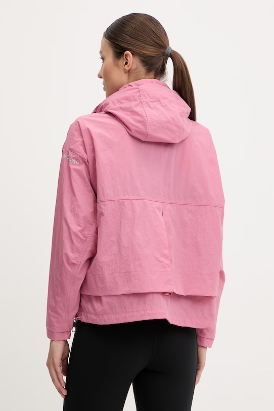 Odzież Columbia Paracutie II Windbreaker 2116561 różowy