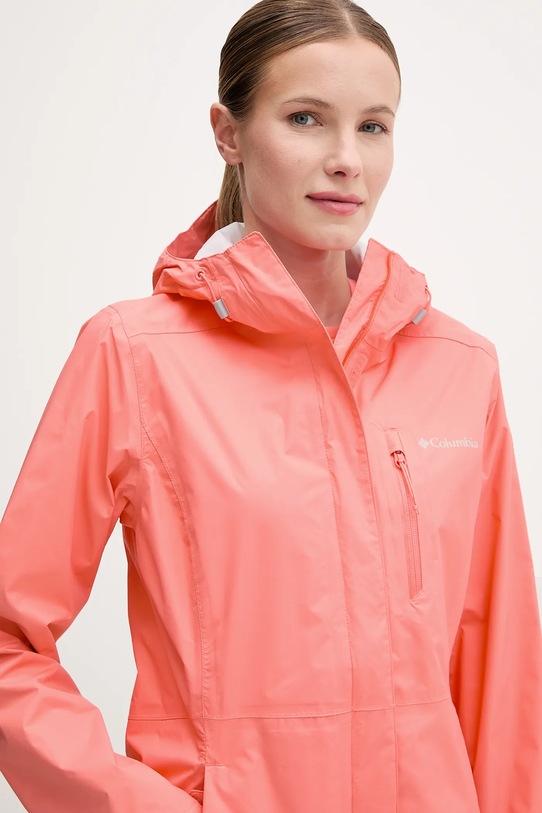 Columbia kurtka outdoorowa Pouring Adventure różowy 2117191