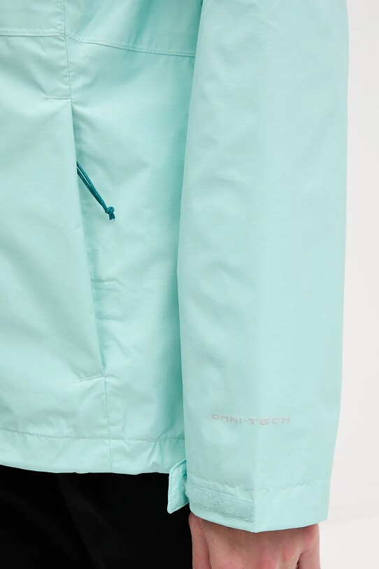 Columbia jachetă de exterior Pouring Adventure 2117191 turcoaz