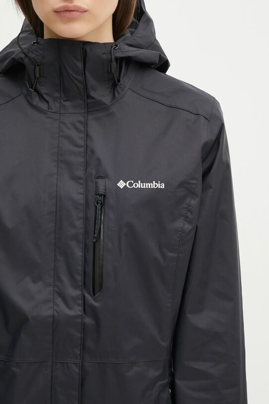 Куртка outdoor Columbia Pouring Adventure чорний 2117191