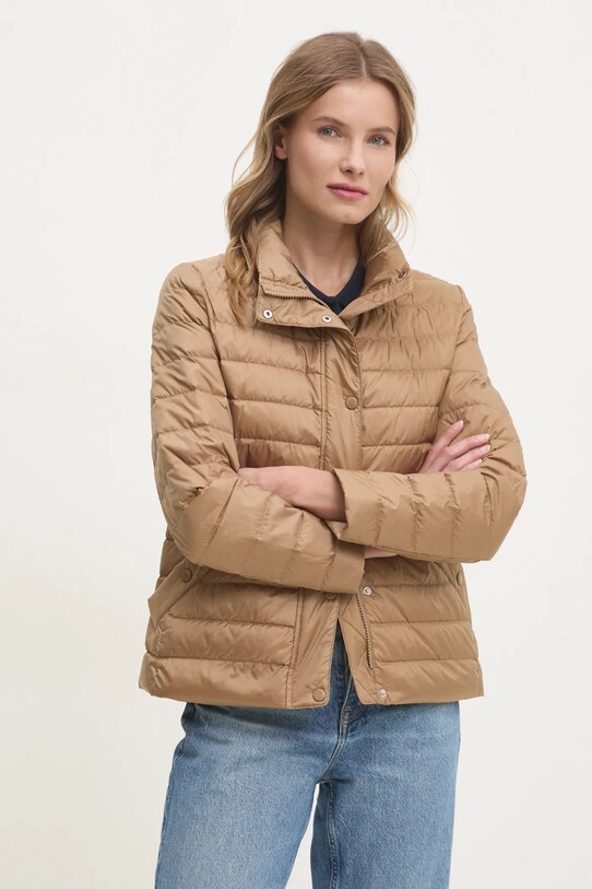 Gant geacă de puf cu captuseala bej 4700281