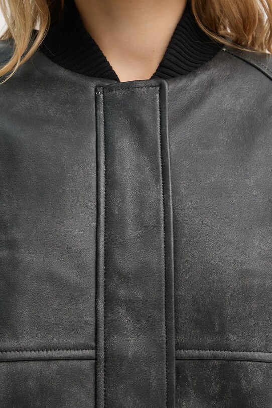 AERON kurtka bomber skórzana KELLY JK125554 czarny