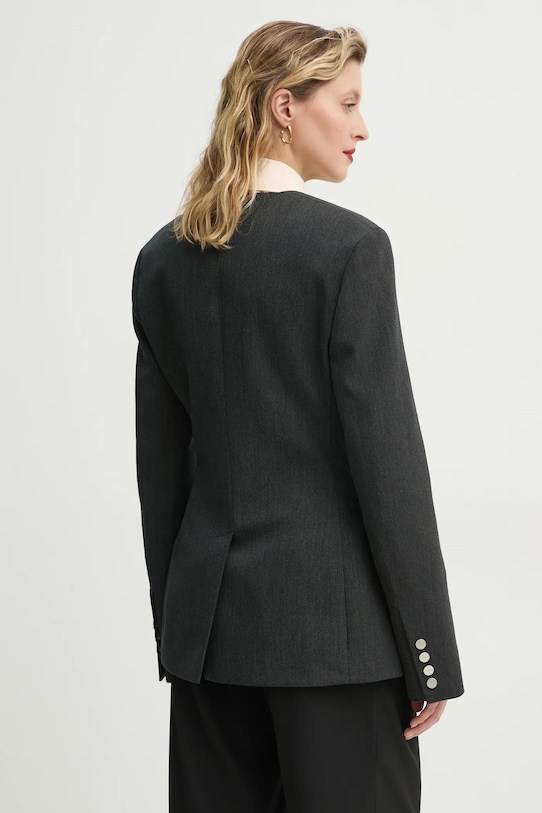 Одежда Шерстяной пиджак Nanushka LENKE NW25RSOW15094 серый
