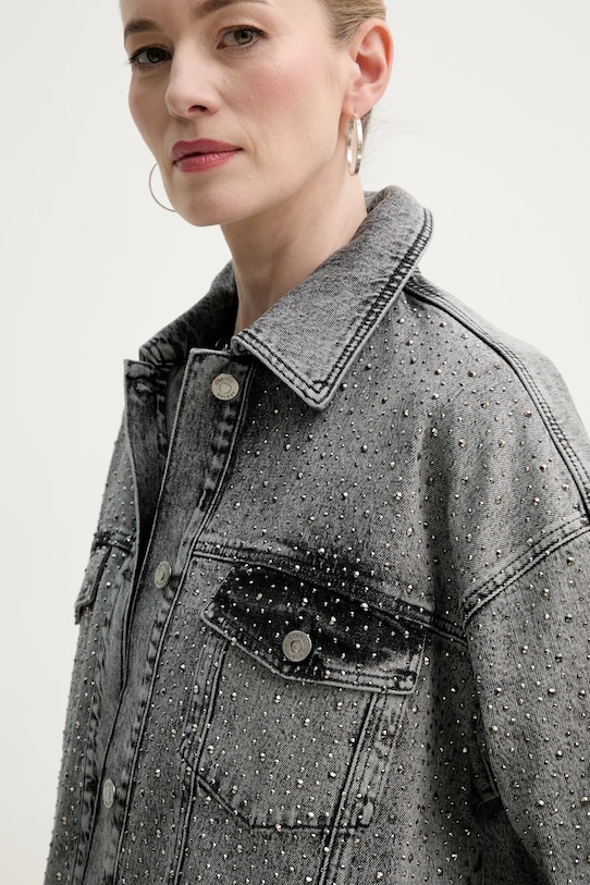 Джинсовая куртка Gestuz серый 10910099