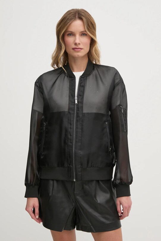 Dkny geaca bomber negru P4JC7WA5