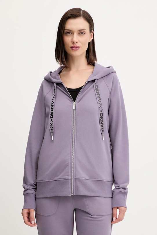 Dkny bluza fioletowy DP5J9510