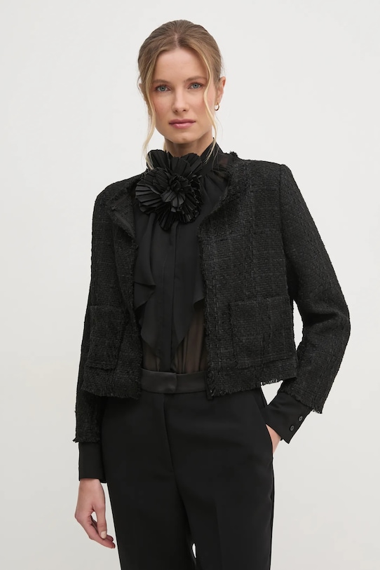 Dkny kurtka nieocieplane czarny DJ4J6078