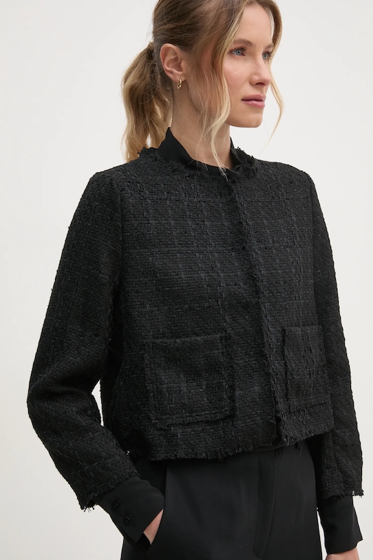 Dkny kurtka czarny DJ4J6078