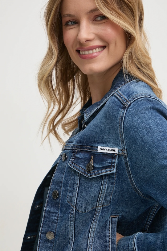 Dkny kurtka niebieski DJ4J6006
