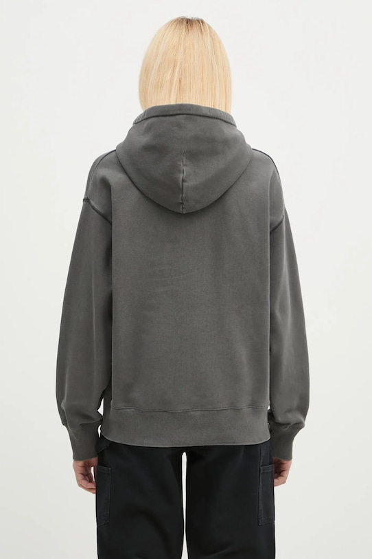Oblečení Bavlněná mikina Carhartt WIP Hooded Lumo Sweat I034375.89GD šedá