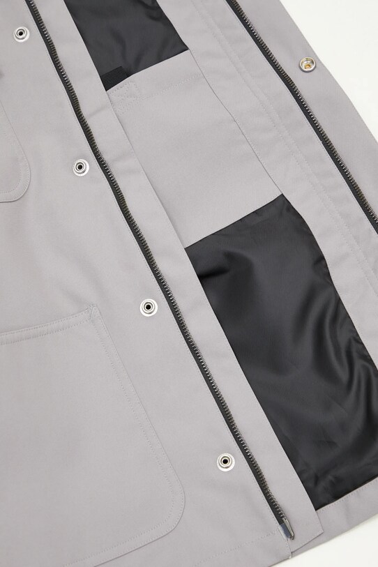 Bunda Carhartt WIP Clapton Jacket sivá I034425.2NZXX