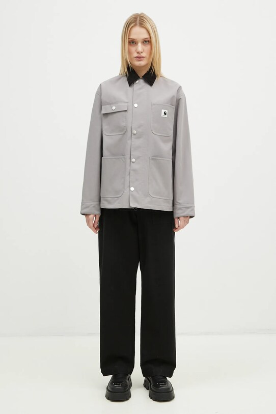 Carhartt WIP jacket Clapton Jacket I034425.2NZXX gray