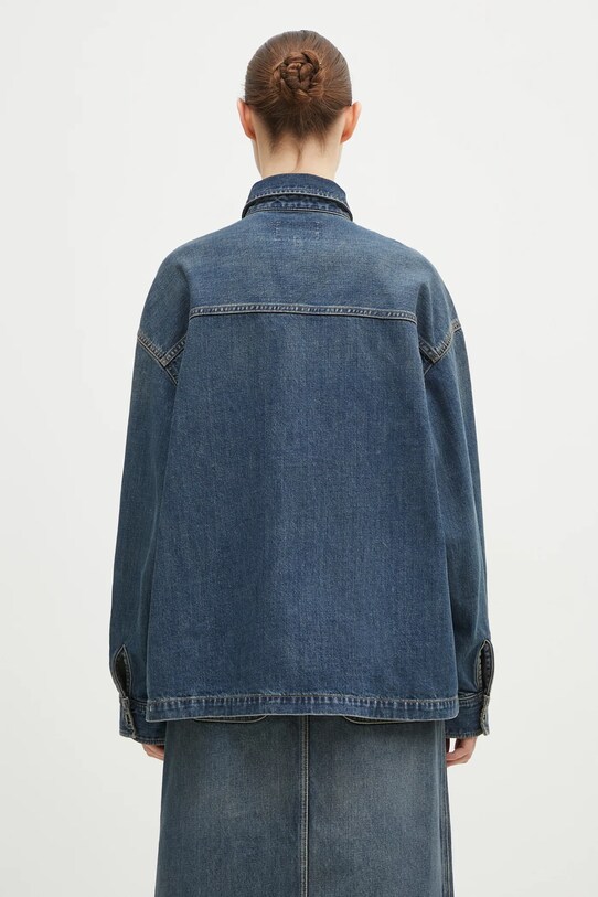 Îmbrăcăminte Carhartt WIP geacă din denim Lovilia Shirt Jac I034461.014Q albastru