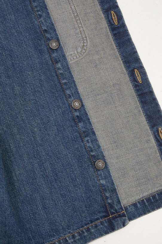 Carhartt WIP geacă din denim Lovilia Shirt Jac I034461.014Q albastru