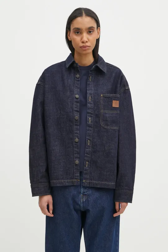 Carhartt WIP jacket Lovilia Shirt Jac without navy I034461.102