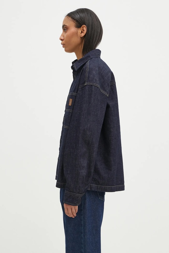 Carhartt WIP jacket Lovilia Shirt Jac I034461.102 navy SS25