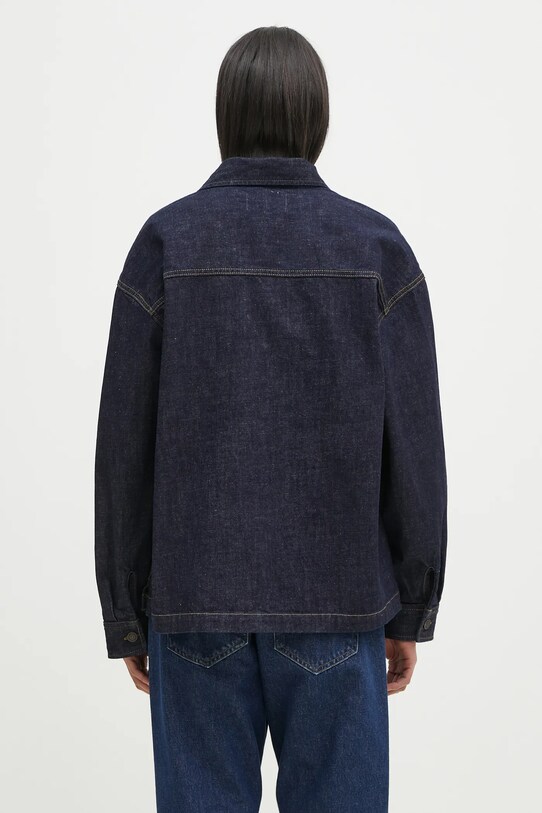 Oblečení Bunda Carhartt WIP Lovilia Shirt Jac I034461.102 námořnická modř