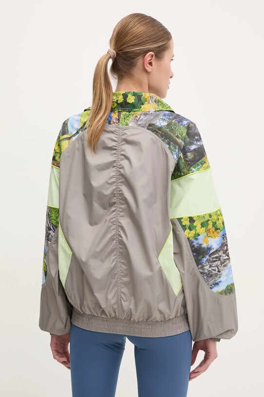 Îmbrăcăminte adidas by Stella McCartney geacă Earth Collage JG5793 gri