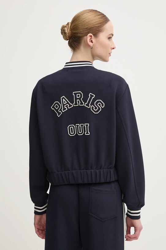 OUI bluza imprimeu bleumarin 91792