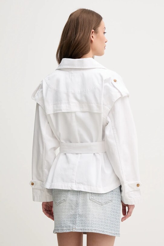 Îmbrăcăminte Pepe Jeans trenci din bumbac SUE PL402568 alb