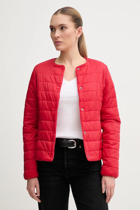 Pepe Jeans geaca JANE necaptusit rosu PL402585