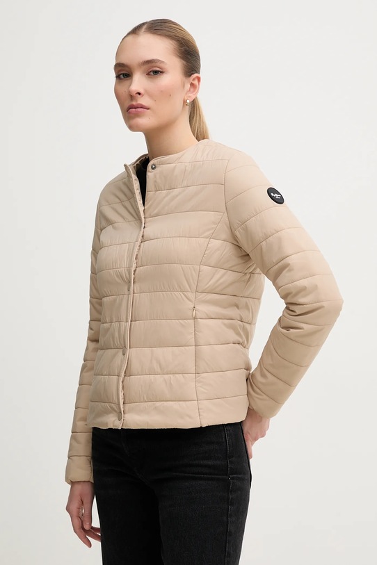 Pepe Jeans kurtka JANE bez kaptura beżowy PL402585
