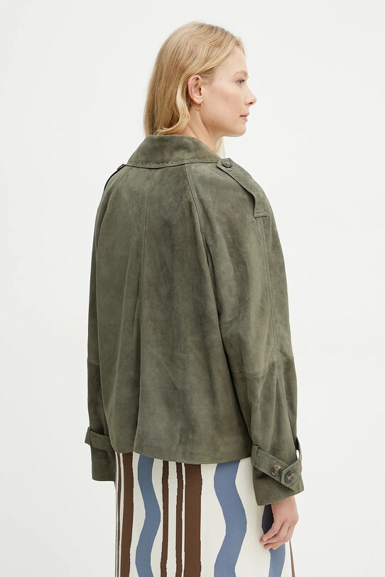 Îmbrăcăminte Weekend Max Mara geacă de piele 2515441051600 verde