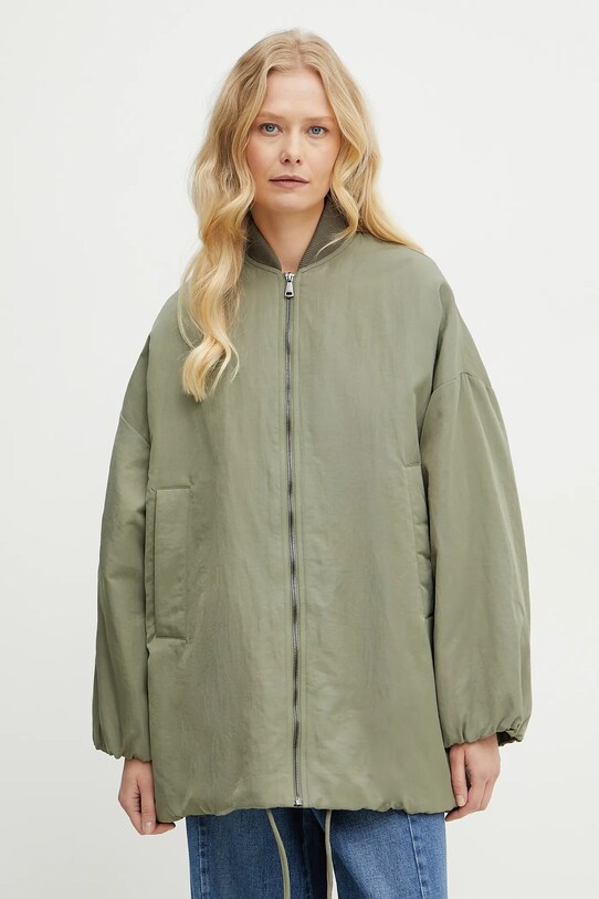Weekend Max Mara kurtka bez kaptura zielony 2515481081600