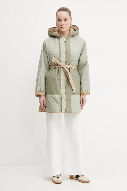 Odzież Weekend Max Mara kurtka dwustronna 2515491031600 beżowy